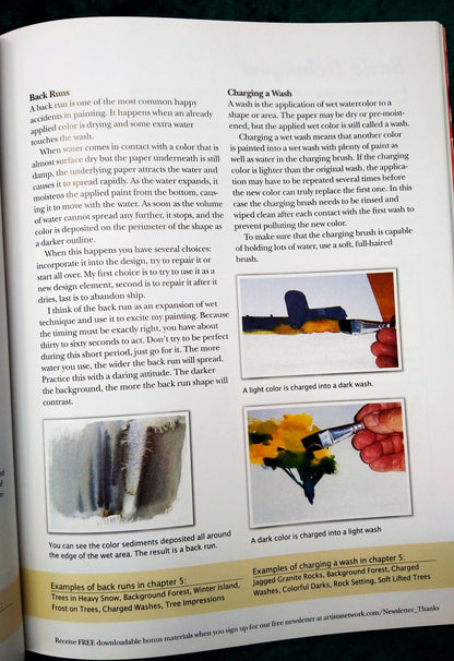 Watercolour Tips and Tricks by Zoltan Szabo. (ref b272)