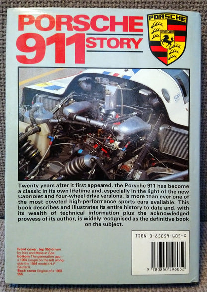Porsche 911 Story, Paul Frere. (ref b160)