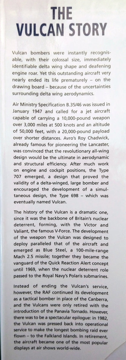 The Vulcan Story 1952-2002 by Tim Laming (ref b276)