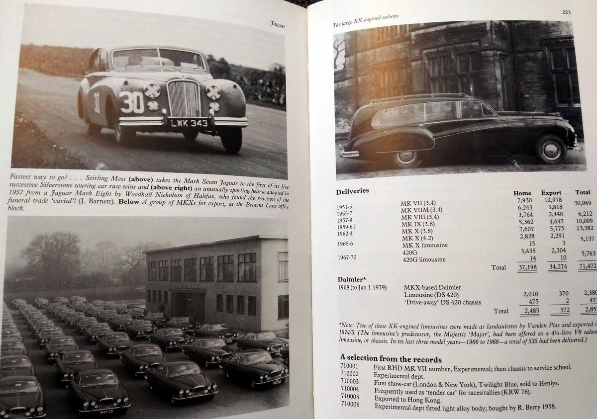 Jaguar, The History of a Great British Car. (ref b156)