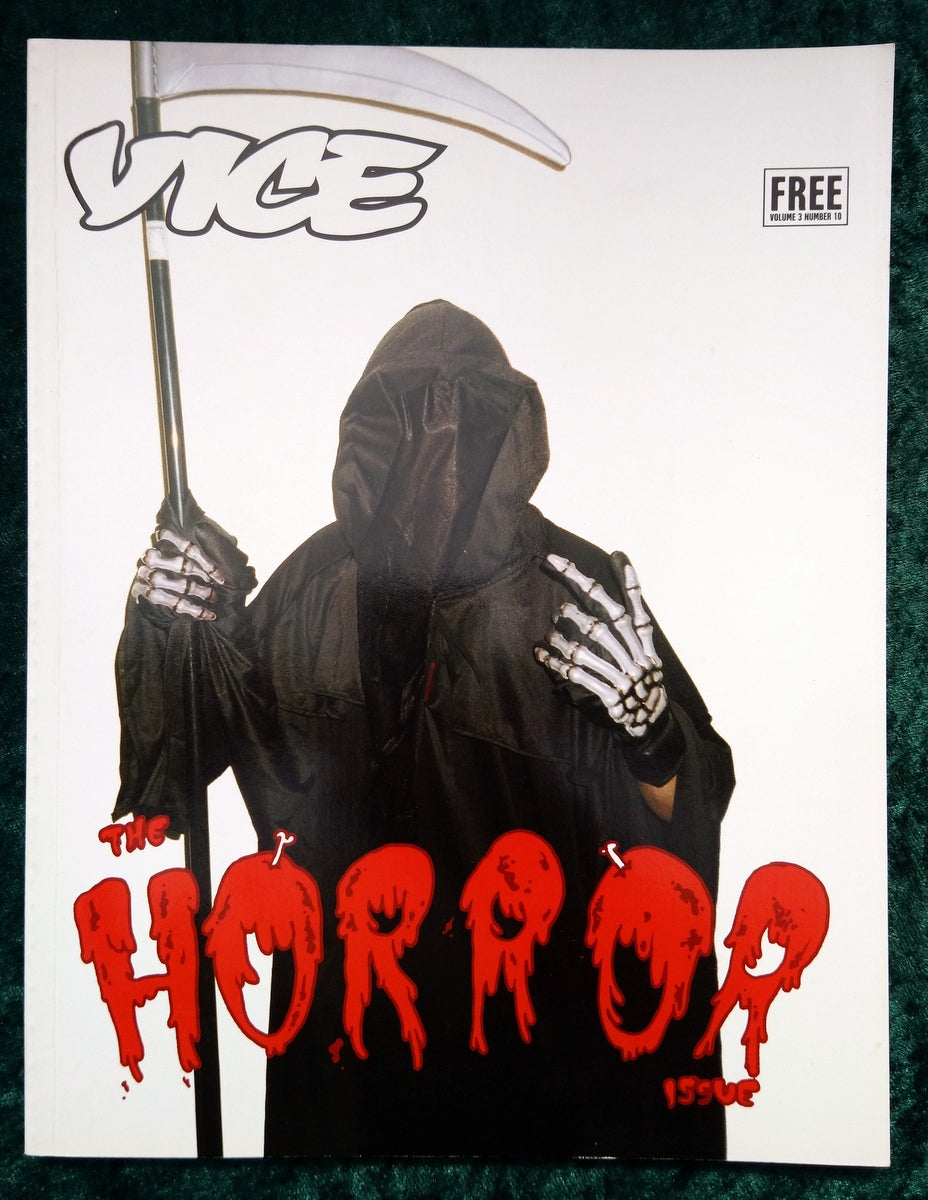 Vice Magazine, The Horror Issue. Vol.3, No. 10, November 2005. (M479)