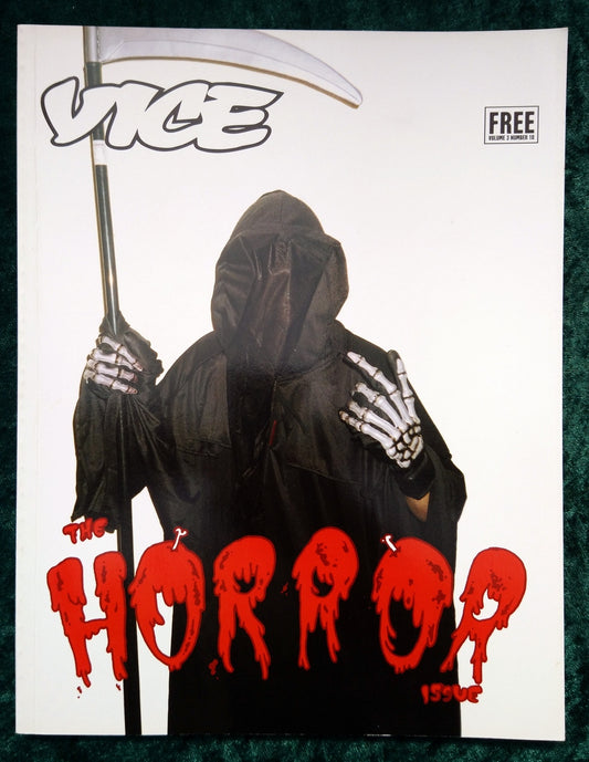 Vice Magazine, The Horror Issue. Vol.3, No. 10, November 2005. (M479)