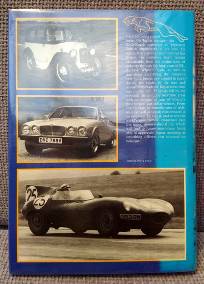 Jaguar, The History of a Great British Car. (ref b156)