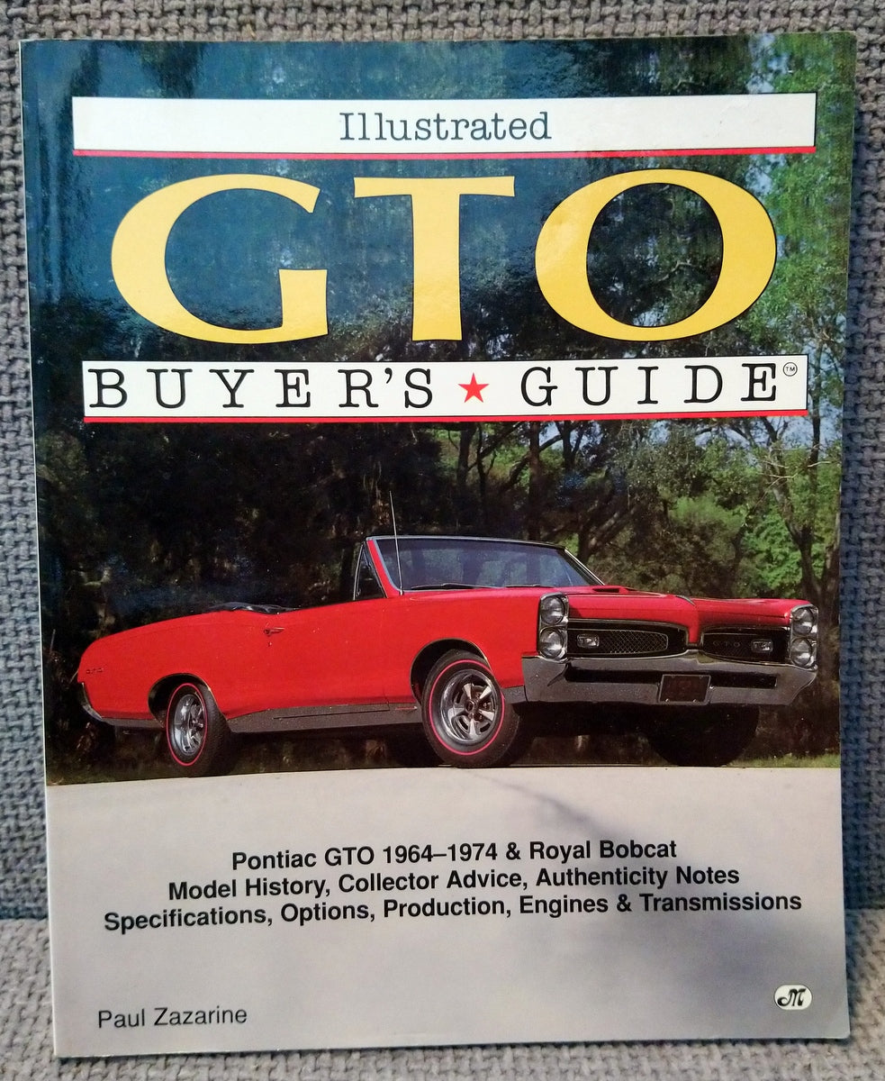 GTO Buyer's Guide. (ref b155)