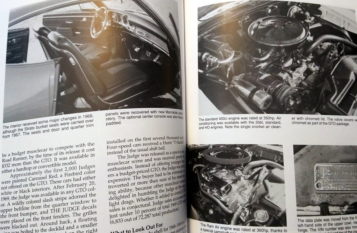 GTO Buyer's Guide. (ref b155)