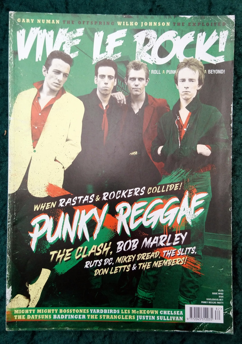 Vive Le Rock Magazine. 2021. Issue No.82 The Clash On the Cover. (M463)