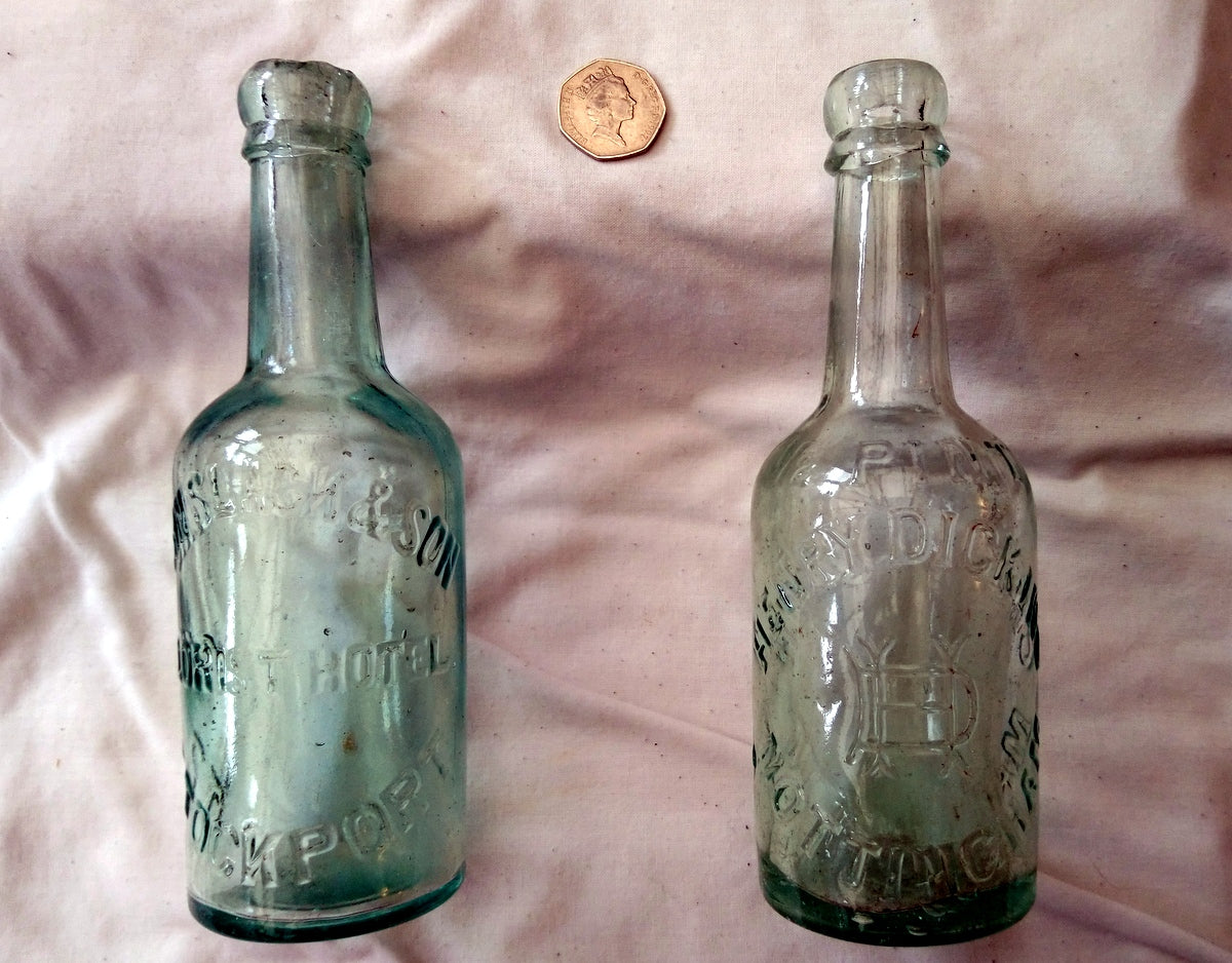 Vintage Collectable Bottles, Drink Bottles. Lot of 2.  (ref Nos169)