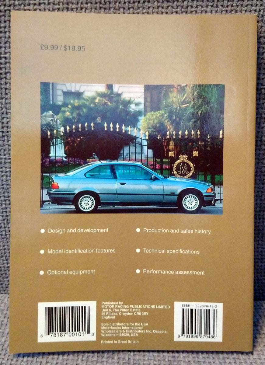 BMW 3-Series 1991 - 1999 by Graham Robson (ref b153)