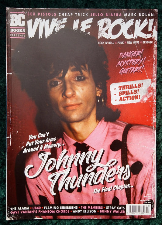 Vive Le Rock Magazine. 2021. Issue No.81 Johnny Thunders On the Cover. (M470)