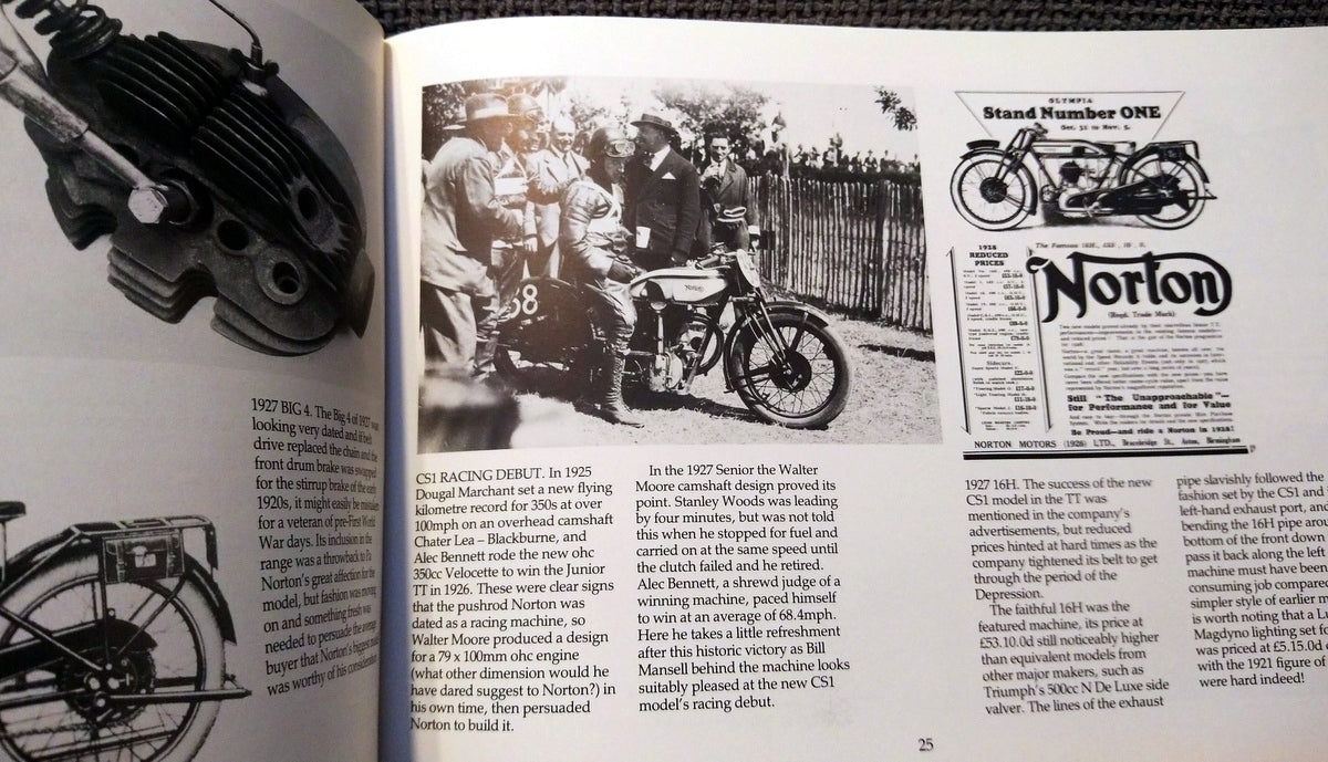 Norton Motorcycles (A Pictorial History) (ref b167)