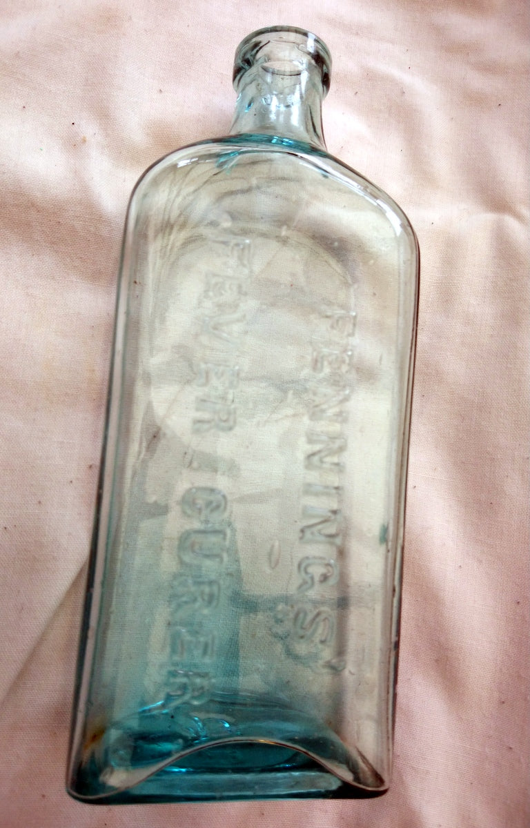 Vintage Collectable Bottle, Fennings' Fever Curer. (ref Nos181)