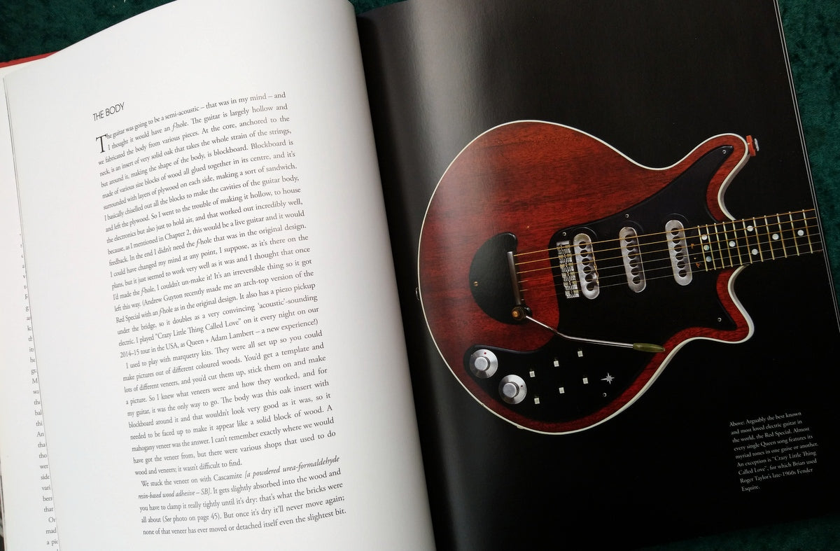 Brian May's Red Special. Revised and Updated Book on his Guitar. (ref B134)
