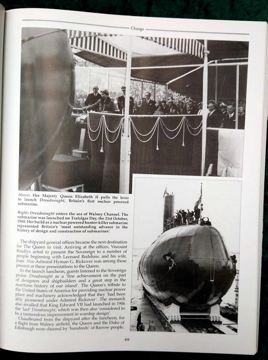 Vickers' Master Shipbuilder Sir Leonard Redshaw. (ref b275)