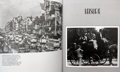 London in the Twenties and Thirties from Old Photographs. (ref b186)