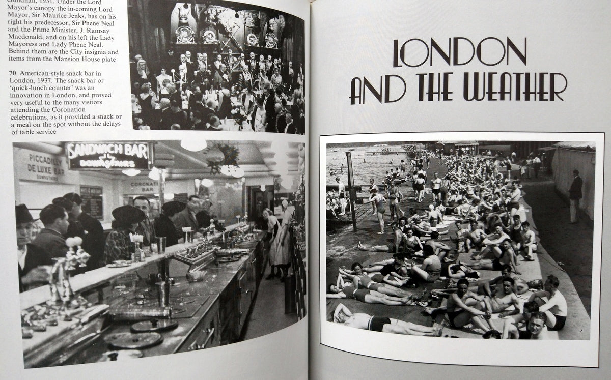 London in the Twenties and Thirties from Old Photographs. (ref b186)