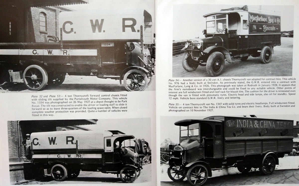 GWR Road Vehicles. (ref b194)