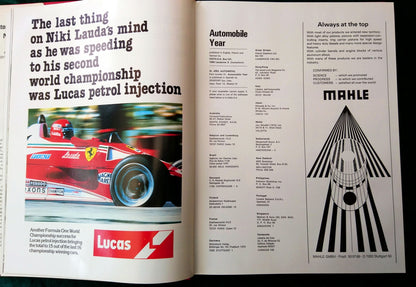 Automobile Year 1977/78 25th Anniversary issue. (ref b323)