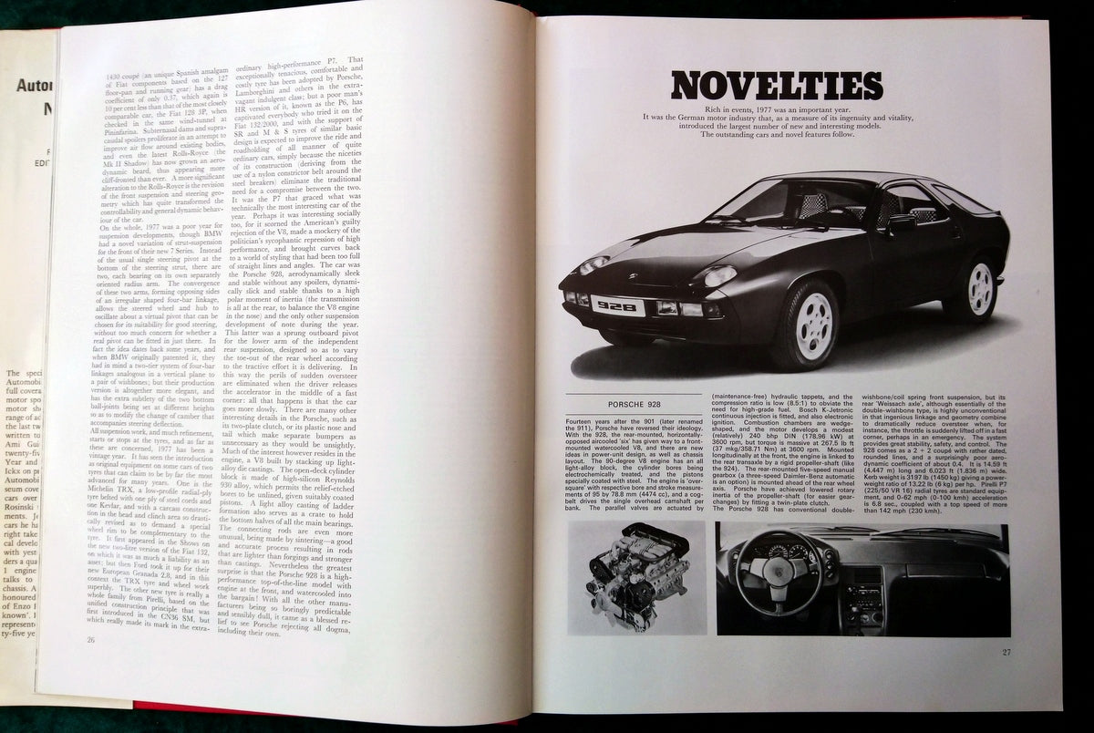 Automobile Year 1977/78 25th Anniversary issue. (ref b323)