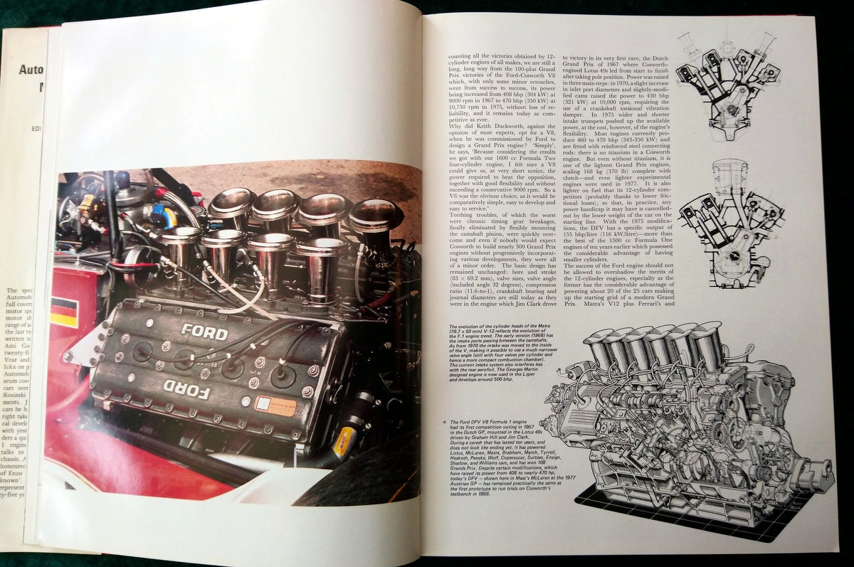 Automobile Year 1977/78 25th Anniversary issue. (ref b323)