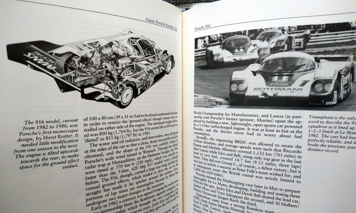 Porsche Racing Cars by Michael Cotton. (ref b195)