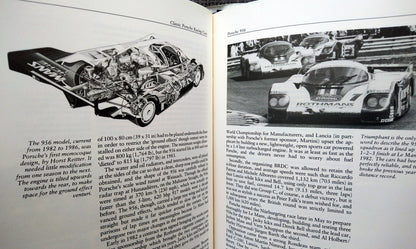 Porsche Racing Cars by Michael Cotton. (ref b195)