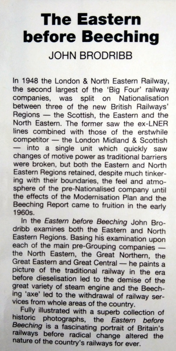 The Eastern Before Beeching. (ref b320)