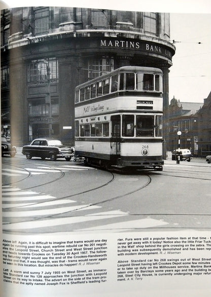 Sheffield Trams Since 1950. (ref b322)