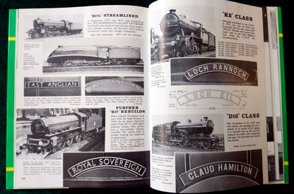 Nameplates of the Big Four, Including British Railways. (ref b318)