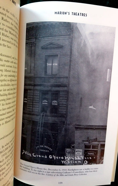 A Theatre History of Marion Ohio. (ref b328)