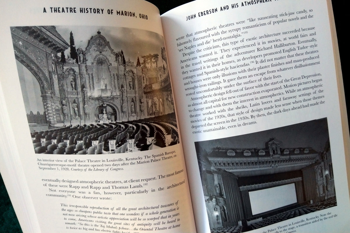A Theatre History of Marion Ohio. (ref b328)