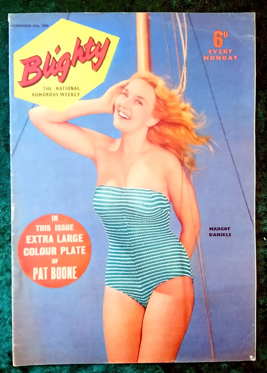 Blighty Magazine, The National Humorous Weekly. Nov 29th 1958. (M482)