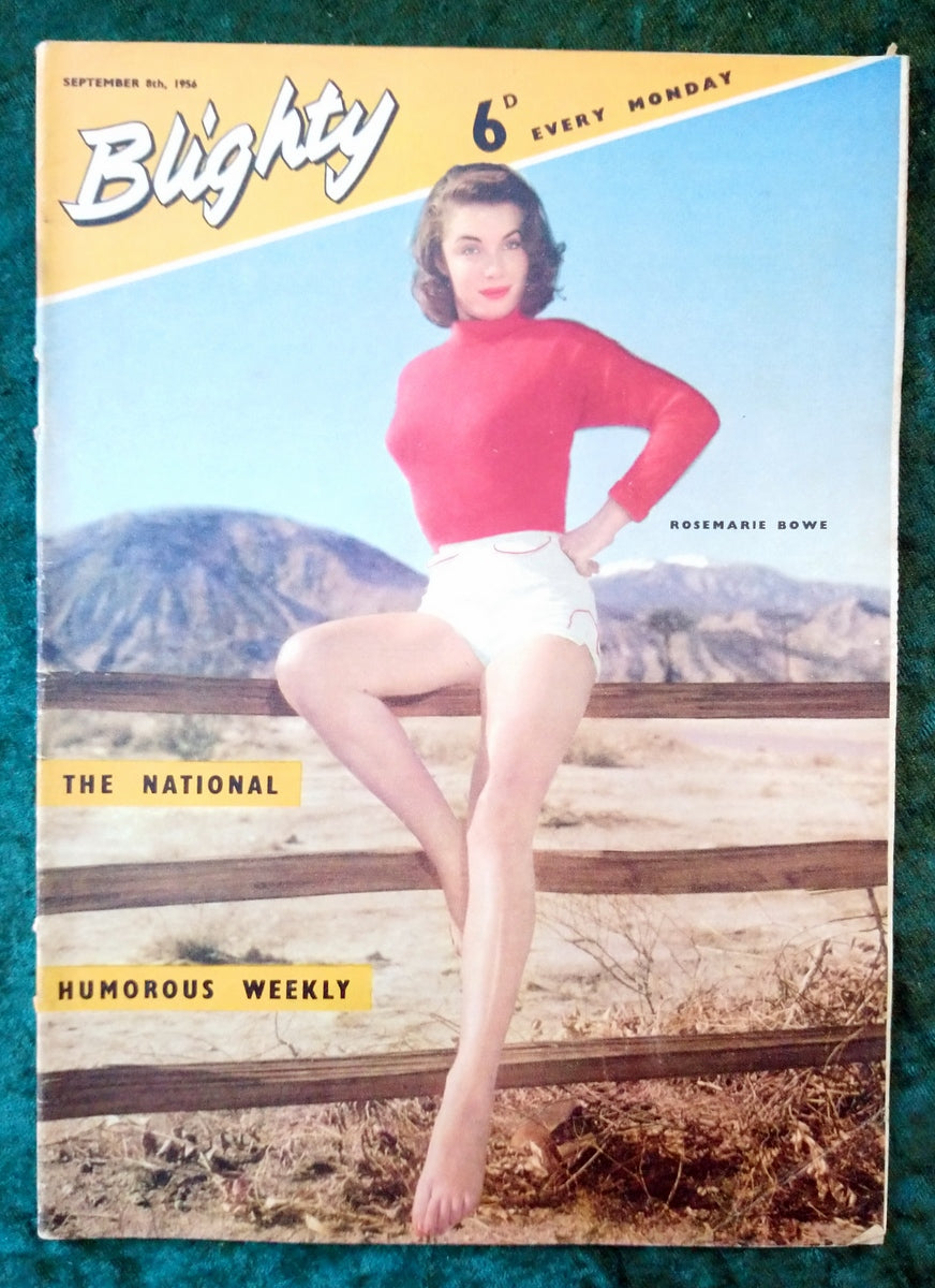 Blighty Magazine, The National Humorous Weekly. Sept 8th 1956. (M483)