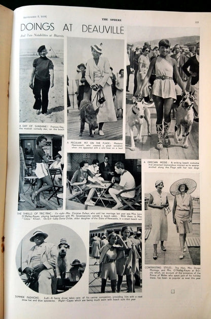 The Sphere Magazine. September 7th 1935. (LM001)