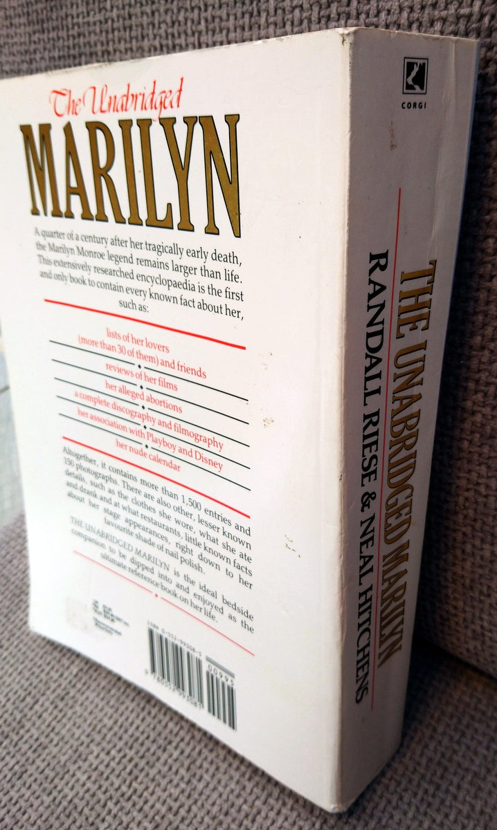 The Unabridged Marilyn. A-Z reference. (ref b211)