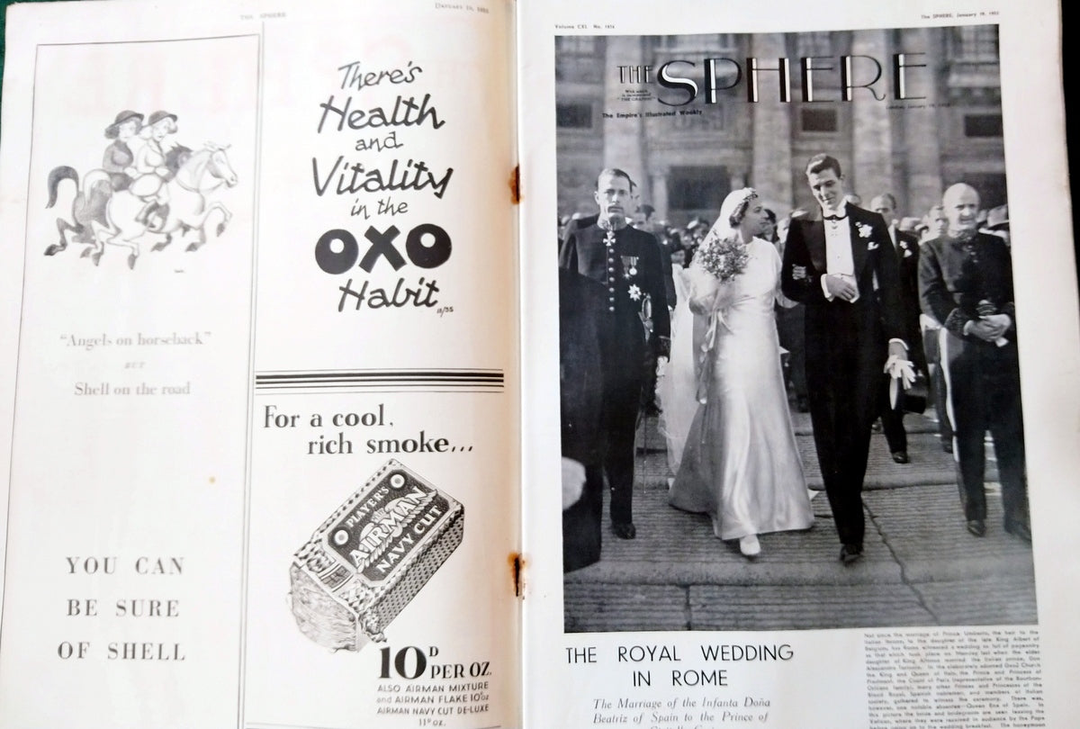 The Sphere Magazine. January 19th 1935. (LM002)