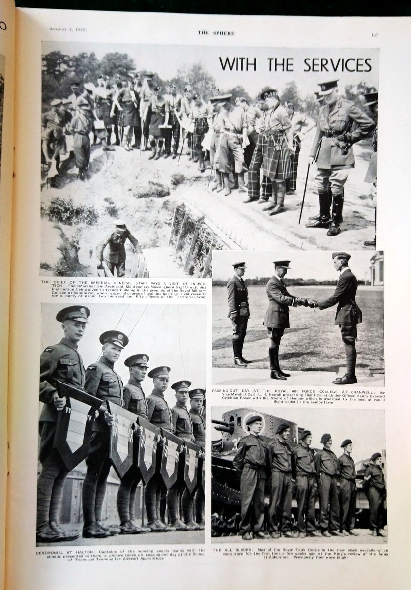 The Sphere Magazine. August 3rd 1935. (LM003)
