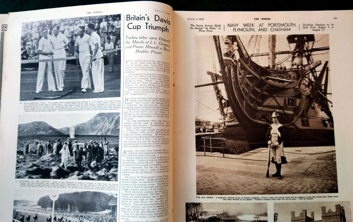 The Sphere Magazine. August 3rd 1935. (LM003)