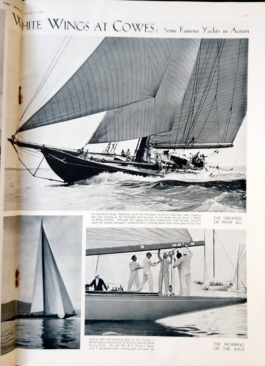 The Sphere Magazine. August 3rd 1935. (LM003)