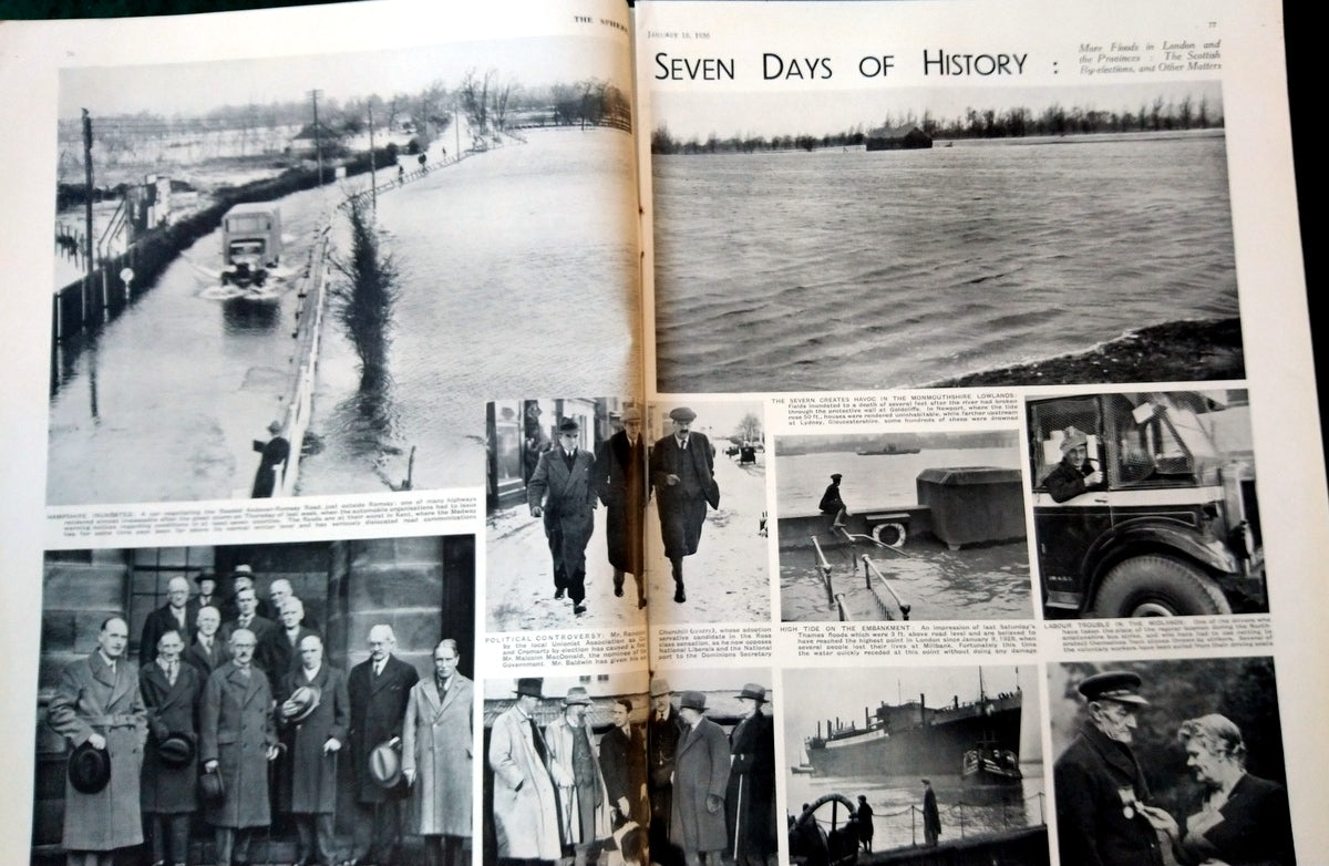 The Sphere Magazine. January 18th 1936. (LM006)