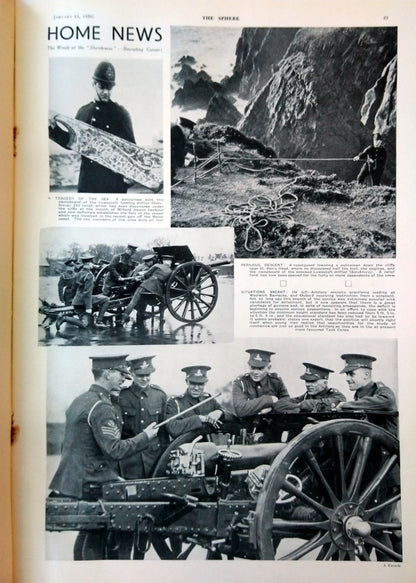 The Sphere Magazine. January 18th 1936. (LM006)