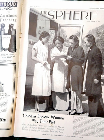 The Sphere Magazine. November 27th 1937. (LM011)
