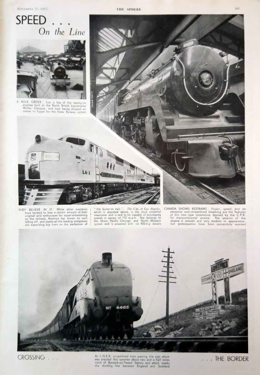 The Sphere Magazine. November 27th 1937. (LM011)