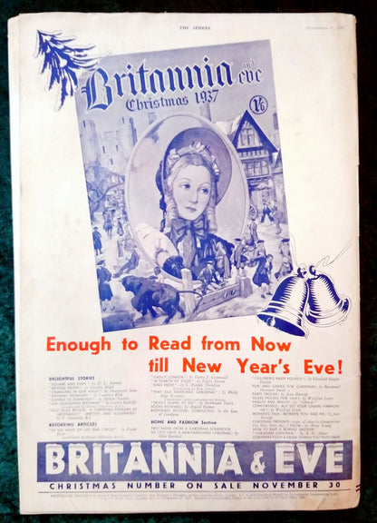 The Sphere Magazine. November 27th 1937. (LM011)