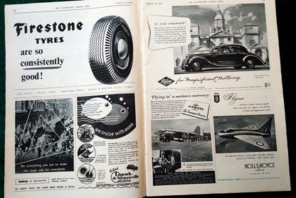 Illustrated London News. February 16th 1952. Death of King George VI (LM017)