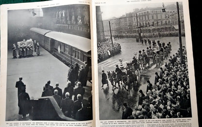 Illustrated London News. February 16th 1952. Death of King George VI (LM017)