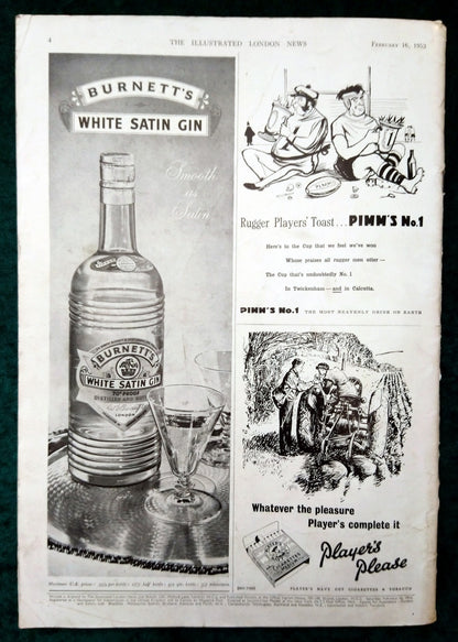Illustrated London News. February 16th 1952. Death of King George VI (LM017)
