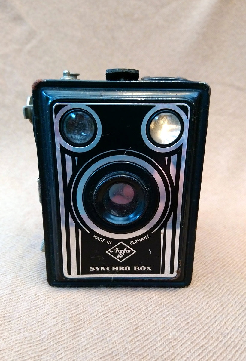 Agfa Synchro Box Camera. 1950's (ref Nos089W)