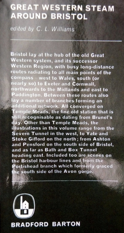 Great Western, Steam Around Bristol. (ref b298)