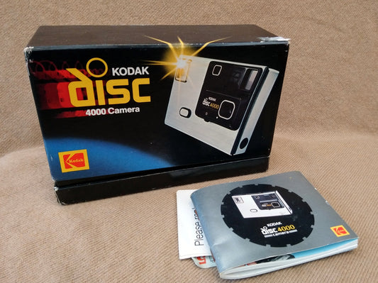 Kodak Disc 4000 Camera 1980's. (ref nos088F)