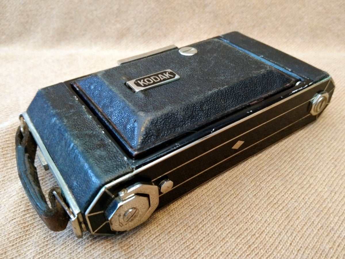 Kodak Art Deco Folding Camera 1930's. (ref nos127D)